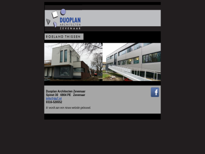 -526552 0316 30 6904 architect duoplan gebouwd info@da7.nl nieuw pe spinet websit zevenar