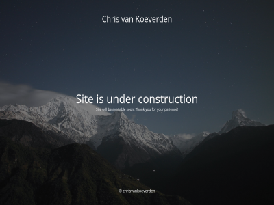 availabl be chris chrisvankoeverd construction for koeverd patienc sit son thank under will you your