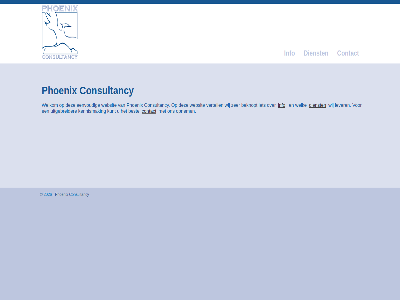 2026 beknopt best consultancy contact dienst eenvoud hom info kennismak kunt lever opnem pag phoenix uitgebreider vertell websit welk welkom wij zer
