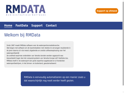 1987 2026 administratiev afstand automatiser begon bijvoorbeeld binn buitenland computersystem contact copyright daarna eenvoud eerder europ expertis fastdata geautomatiseerd gezien grot hoger hom honderd jar kaartenbak kond maakt manier meest nooit onderdel opgebouwd opgezocht privacyverklar relaties resulteerd rmdata sind snelheid snelst softwar softwareoploss support uitgebreid vervang waarmee waarschijn watersport watersportbedrijf watersportbedrijv watersportrecreatiebranch welkom yamaha zoal
