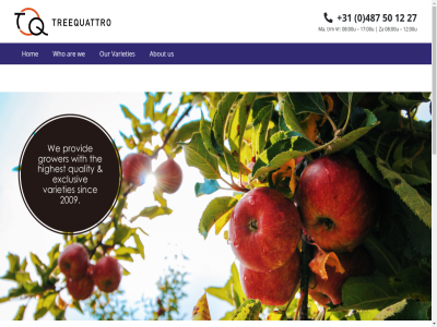 +31 0 00u 08 103 12 17 2009 2020 27 30241886 487 50 6659 about and are chamber commerc condition contact copyright exclusiv grower heemstraweg highest hom info@treequattro.com ke ma menu our provid quality sinc t/m term the to treequattro us varieties vr wamel we welcom who with za