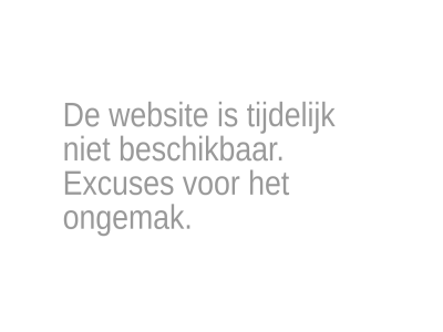 beschik excuses ongemak tijdelijk websit