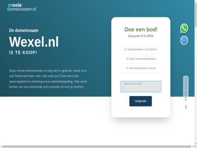 -8777555 088 2024 21 24380008 3353hc 820150812b01 92 aanbod adres afreken automatisch b.v bedrijf beschik betaalt betal bevest bod btw by contact copyright daarna del design doe doet domeinnam down e e-mail eenvoud eig email eur exclusief factur gebruik gehang gelijk goed grot hebt helemal ideal idee info@mooiedomeinnaam.nl jou klar kom kop kun kunt kvk mail mooi mooiedomeinnaam.nl nieuw ongever ontvang onz openingsbod overeenkom overen overnam overnem overtom papendrecht pass passend per perfect prijs prijskaartj provider scroll slag snel start stat styleshout telefon transactiekost vast veilig verhuis verhuiscod vertrouwd verzamel waardebepal waarvan wanner we websit wel wellicht wet wexel.nl whatsapp will zie ziet