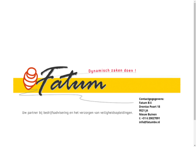 advies bv fatum fma management