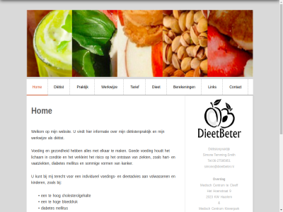 -27595951 06 116 155 2023 2025 2064 32 439 9 ad avond bereken bloeddruk centrum cholesterol cholesterolgehalt cleeff conditie contact darmklacht db diabetes dieet dieetadvies dieetbeter dietist dietistenpraktijk dv elkar fysio gezond goed haarlem haarlem-noord hart hoenstrat hog hom houdt individueel informatie kanker kinder kk kleverpark kunt kw licham link mag mak marsmanplein medisch mellitus nierproblem noord novopraktijk ondergewicht ontstan overdag overgewicht praktijk rijksstraatweg ringweg risico schotersingel simon simone@dieetbeter.nl sluis smith sommig spaarndam sport tarief tel temming temming-smith terecht tijden vaatziekt verkleint vindt voeding voedselallergie volwassen vorm websit welkom werkwijz ziekt zoal zwangerschap