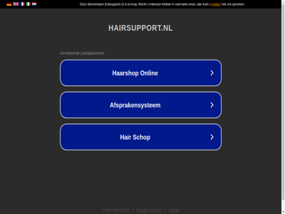 2025 copyright hairsupport.nl legal policy privacy