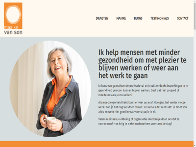 1990 2.0 2025 2026 aantal aanvrag acceptatie accepter achtergrond af afdel algemen allen alsof ander annet antwoord art auto auto-ongeval ban begeleid begrijpt bekled belangrijk ben bent beoordel beperk beslot bespar beteken betrok binn blijkbar blijv bloemkol blog bovendien bracht casemanagement chronisch client coach coaching coacht communicer contact daarbij daardor dasler december destijd diagnos diagnostiek dienst diepenbroek ding dj doet doordewek dosis drukt een eerst eig eigen eigen-wijs elkar enorm ervaart februari flink functies functioner ga gan gat gebrok gedacht gedrag gekom gemaakt gemist gemotiveerd gesprek gevoeld gevolg gevolgd geweld gewon geworsteld gezin gezond gezondheidsklacht goed grag hand hard hebt hel helder help her herbeoordel herk herken herkent hor houdt hulp humor iederen informatie ingewikkeld intakegesprek integratie inzag januari jar jij jou jouw juist kastj kastje-mur kennis kerst kerstball keuzes kijk klacht klink knop komt krijg krijgt kun kunt kwam lach langdur lat later leert ler les lijkt luistert lukt maaik maaike@soncoaching.nl mag makkelijk manier mariek medewerker medisch mee meespeelt meest mens mezelf mijzelf minder moeitelos moest mogelijk motiver mur muziek natur neemt nem niemand nieuw nooit omgan omgev onbegrip onbelangrijk ondank ondersteun ongehoord ongeschond ongeval onhand ontdek ontkenn onzicht oordel opgemerkt oppak organisatie overtu plaatselijk plezier poortwachter prikkel privacy proces professional re re-integratie recent regelgev sabotag sam scrabbl serieus signal situatie slag snapt snel som son sparsessie stap statement stek stell stellig stemming strak super supermarkt terecht testimonial traject tuss vak verbeter verder verlor verminder verschill verwacht verzuim vind ving voer voluit vooral voorbereid voorkom voorwaard vrag vreemd waarin war we wel welk wer werk werkelijk wet whiplash wia wia-aanvrag wijsheid will wilt woord worstel zacht zegg zeker zelf zelf-sabotag zelfverzekerd ziek ziekgemeld ziel