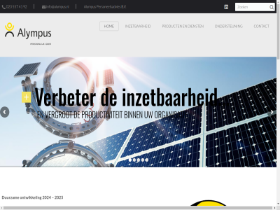 023 2 2017 2024 2025 41 557 92 aanwez alympus b.v behoev bestat bezit bind binn blijv blijver boei budget bv contact copyright daarmee dienst disclaimer duurzam feedback gan gebruik genaamd gev goed hen hiermee hiervor hom individuel info@alympus.nl inzet kennis/vaardigheden maakt manier medewerker moet o.a ondersteun ontwikkel ontwikkeld organisatie personeelsadvies privacybeleid product productiviteit programma realiser reorganisatie skill specifiek subsidie teambuildingsactiviteit ten toekomstvisie verbeter vergrot voortzet werk zolang zult
