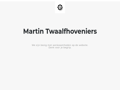 begrip bezig constructie dank martin twaalfhovenier we websit werkzam