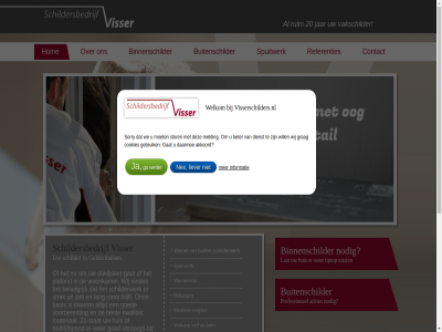 0345 11 182 20 4191 616 advies akkoord basis bedrijfspand belangrijk best beter binn binnenschilder blijft buit buitenschilder contact cookies coristil daarmee daarom daklijst dienst email ga gat gebruik geldermals goed grag hom huis info@visserschilders.nl informatie jar kwaliteit laageind lang lat liever marmerstuc materiaal melding meubel moet mooi nee nodig nr onz opknapp plafond portfolio privacy professionel referenties ruim schilder schildersbedrijf schilderwerk slag sorry spuitwerk stat stor strak telefon tiptop uitzien vakschilder verder verzorgd vind visser visserschilders.nl voorbereid we welkom wer wij will woonideeen woonkamer ziet