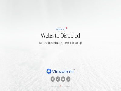 by contact disabled intdist.nl klant nem onbereik powered virtualmin websit with www.intdist.nl