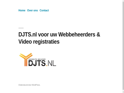 contact djts.nl hom inhoud ondersteund registraties spring video webbeheerder wordpres