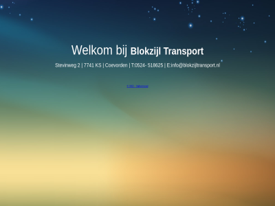 0524 2 518625 7741 blokzijl coevord e info@blokzijltransport.nl ks stevinweg t transport valhermond vkd welkom