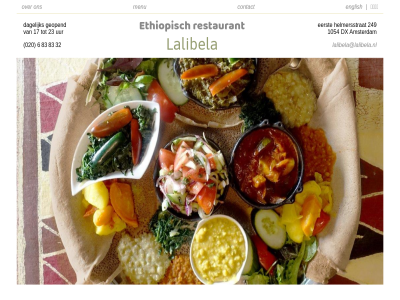-683 020 1054 17 23 249 32 6 83 amsterdam contact dagelijk dx eerst english ethiopisch geopend helmersstrat lalibela lalibela@lalibela.nl menu restaurant uur ኣማርኛ