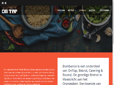 043 131 14.00 16.00 2025 22.00 362 6224 70 99 aandacht bar bedrijfsfeest bedrijfslunch beheers bel besprek bistrot bombanc boutiq buffet cater communie copyright culinair dag detail dienst diner dinsdag donderdag feest ga gemak geslot gezell grag heerlijk hoek ice info@bistrotontop.nl inhoud jd jubileum kleinst koffietafel kwestie lat lekkerst locatie logistiek lunch maandag maastricht mail moment on onderdel ontop onz oranjeplein overtu partij proev reserver sam scharnerweg tegelijkertijd tijden top uitgebreid uur vanaf verjaardag verzorg vrijdag wanner war we wet wij woensdag zaterdag zondag zorgeloz