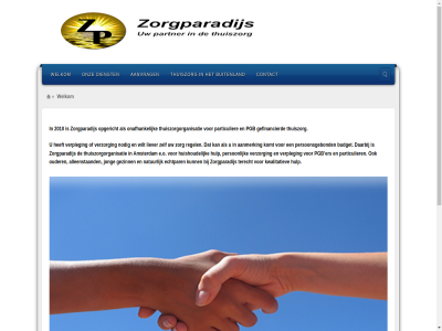 2010 aandacht aanmerk aanpak aanvrag alleenstaand amsterdam blijft budget buitenland c central client contact daarbij deskund dienst duidelijk e.o echtpar ers gefinancierd gev gezinn hierdor hom houd huishoud hulp jong karakter komt kwalitatiev kwaliteit liever natur nodig onafhank onz opgericht ouder particulier person persoonsgebond pgb regel search stat terecht thuiszorg thuiszorgorganisatie tijd verpleg verzorg voldoend volgen waarbij welkom wilt zorg zorgparadijs zorgverlener