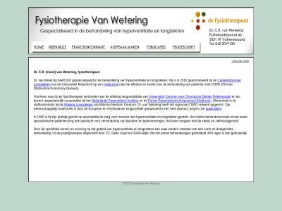 2012 browser configured currently display does frames fysiotherapie inlin not or support to welkom weter your