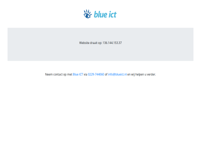 -744060 0229 136.144.153.37 blue contact draait help ict info@blueict.nl nem verder via websit wij www.tpnieuwesteen.nl