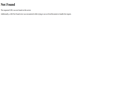 404 found not on requested server the this url