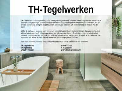 -13310806 -514410 0548 06 2 7461 advies contact deskund e gc info@th-tegelwerken.nl kunt m offert opnem rijss t tegelwerk th th-tegelwerk trompstrat vrijblijv