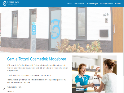 32a behandel contact cosmetiek cox doornem dr eckstein g gegeven gertie geschiedenis groet hom informatie john keertj kemp klapp komt kost kunt lang maasbree opmerk opnem product r.a rustig salon skinrejuvenation total via vindt vrag vriendelijk waarmee websit welkom werk