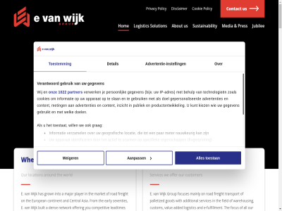 0 1 1022 2 3 365 4 49 5 500 810 850 a aanpass about activ added additional adr adres advertentie advertentie-instell advertenties adverter all amongst analys analyser and apparat are around as asia at attach attention automotiv basis behulp bied big bijv built busines by car central chemical combined combiner community competitiv conjunction construction contact content continent cookie cookies cookieverklar cor countries csr custom customer data day del den detail detailgedeelt disclaimer doel e e-fulfillment early elk employes environment european everyon family field flexibility focus focuses footprint for freight from fulfillment functies futur gebruik gebruikt gegeven general geografisch gepersonaliseerd get giv god grag great group grow grown has healthcar hom importanc industrial informatie innovation instell into intrek investment inzicht ip ip-adres join jubilee key kiez kunt leadtimes les locatie location logistic long long-term m machines mainly major market maximum media meter meting moment mor much nauwkeur network offer on one onz opportunities other our palletized par part partner person personaliser pharma player policy pres privacy productontwikkel publiek quality read reduc relationship road saf satisfaction secur services seventies shar shipment sit sitemap slan social solution spent stel stewardship strategy structural structurally sustainability sustainabl team technologieen term the thes to toestan toestat toestemm training transport truck turnover us value values verantwoord verstrekt verwerk verwerkt verzamel verzameld view voorkeur warehous we websiteverker weiger welk wher wij wijk wijzig will with work world you zoal
