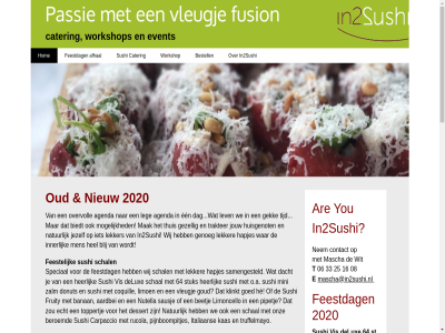 00 06 08 12 15 16 19 2020 25 30 31 32 33 36 40 49 55 64 89 95 aangevuld aardbei af afhal agenda allergie ananas ander are avocado banan beetj beroemd bestell biedt blij bord borrel bospaddestoelen/truffelmayo boxtel capres carpaccio cater contact coquill coquilles corona corona-prof dacht dag december delux denk dessert direct donut dukat e echt een even event feestdag feestelijk feestj foodcaravan fruity fusion gebruik gek gemengd genoeg gerecht geserveerd gevuld gezell goed goud hal hapjes hapjesschal heerlijk hel herbie hoeft hom huisgenot hè in2sushi inner italiaan jezelf jouw kas kipspiesjes klinkt koelkast kokos kokos/sojasaus komkommer krab/garnalen krab/garnalen/avocado leg lekker lev limoen limoncello lunch mak mascha mascha@in2sushi.nl men mini mogelijk natur nem nieuw nutella o.a onz oud overvoll passie past pasta pasta-schelp peppadew per pijnboompitjes pipetj pipetjes prof reserver retour rucola salad samengesteld saus sausj schal schelp sojasaus speciaal st stuk surimi/avocado sushi t thuis tijd tijdstip tonijn/wakam toppertj trakter truffelmayo uur vegetarier vis vleugj volled vull war we wens wij wit workshop you zalm zalm/komkommer