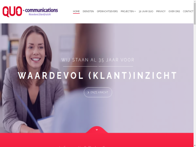 06 202 2022 2023 30 35 3737 470 6 91 aanton aap acceptgiro acceptgirokaart adres adviser alblasserwaard all alternatiev apart arcadis bedenk behoeft bekend bekijk bel belevingsonderzoek bericht betaalt beteken beter betrouw bewoner biedt blauwzam bred c c-tijd communicatie communicatie-onderzoek communication construction contact contactmog dankzij ded desgewenst dienst director doel donateur doorvrag dor draait duurzaamheidsbeweg duurzam e e-mail eerst effect en/of environmental ervar etc europ evaluer gat gebied gebruiker gemeent gemeenteraadsverkiez gespecialiseerd gespreksthema goed groenekan grot hom ieder indruk info@quo-communications.nl informatie internet inzicht jar juist kastanjelan ker kieswijzer klant klantinzicht klantvrag kracht krijg kwalitatief laatst led les loont luister maakt mail markt medewerker meedenk mening mens missie nem nieuw omwon onderwijsveld onderzoek onz ook opdrachtgever open opinies opvolger pelgrum platform praktisch pretest pretestonderzoek privacy project quo quo-communication rb regel regional rotterdam rotterdammer rudi ruim ruimt s sam services snel social stan sted stell stelling sticht stichting tafel telefon terug terugbetaalt tevred tijd toekomstricht tuss utrecht vak vaker vecht veilig verdwijn verkiez verrast verricht verstur vervolgstapp verwacht verwijzer vind vooral vrag waardevol waarom waaronder we webdesign wens wer werk wij wijkonderzoek wijkteam wijkzorg will woningcorporaties zinvol zoal zorg zorgorganisaties