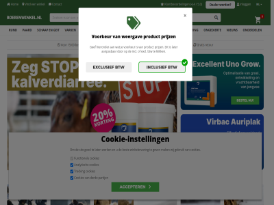 0 00 15 24 35 4 5 aanpas accepter afraster analytisch bekek best bestel besteld betal boerenwinkel btw categorieen contact cookie cookie-instell cookies dag dealer derd erf excl exclusief functionel gebruik gef geit geleverd gev gevogelt goed gratis hieronder hom hond incl inclusief inlogg instell kat klantbeoordel klik knaagdier l lat later m mak meest nieuw nl onderdel ongediert paard partij prijz product retour rund s schap sit stal tracking vanaf vark veilig verzend vind vogel volgend voorkeur weergav weideafraster werk wij winkel winkelervar