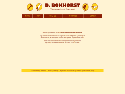 algemen bokhorst by d design ferrohead hom homepag onderhoud sitemap timmerbedrijf timmerwerk voorwaard websit