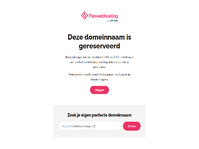 dns dns-instell domein domeinnam eig eigenar flexwebhost gebruik gereserveerd gerust hostingpakket hulp inlogg instell jij klantenpagina pas perfect server via vrag wet zoek