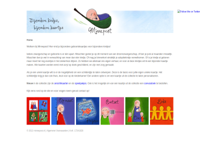 17241628 2012 adoptiekaartjes algemen ansichtkaart basis bestell bijzonder canvasdoek collectie contact drieling eig geboortekaartjes gerust hom jullie kaartj kijk kinderkamer kindjes krijg kvk lat leuk minnepost minnepost.nl mogelijk nem nieuw ontwerp optie personaliser prematur rond schilderijtj sit speelpakjes thuis tweeling uniek vind voorwaard vrag welkom wilt www.minnepost.nl
