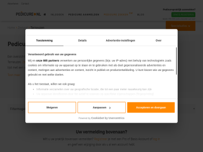 0 5 7 8 885 aanmeld aanpass aanteken accepter account adres advertentie advertentie-instell advertenties adverter af akkoord all ambulant analytic apparat basis behulp bent bijhoud bijv blog bovenan by centrum contact content cookiebot cookies cookieverklar cosmetisch derd detail detailgedeelt diabetisch doel doorgan drukvrijtechniek eelt elk filter filtermog ga geanonimiseerd gebruik gebruikt gef gegeven gelnagel geografisch gepersonaliseerd geregistreerd gewenst googl grag gratis hallux hebt hom huis i ieder informatie ingegroeid inlogg instell intrek inzicht ip ip-adres kalknagel kies kiez klik krp kun kunt les lez lijst likdoorn locatie log mak manicur manier medisch meter meting moment nagel nagelbeugeltechniek nagelprothes nagelreparatie nailart nauwkeur noord omschrev oncologisch onz oost orthesiologie ouder overzicht par partij partner pedicur pedicure.nl pedicurepraktijk pedicures person personaliser powered praktijk pro productontwikkel provoet publiek regio register registrer reumatisch schimmeldiagnostiek schimmelnagel schoonheidssalon slan snel spastisch specialisatie specialisaties sportpedicur statistiek stel stipezo technologieen teennagel terneuz tip toestat toestemm ton usercentric valgus verantwoord vermeld verwaarloosd verwerk verwerkt verzamel vindt voet voetmassag voetproblem voetreflexologie voetverzorg voetverzorger volgend volled voorkeur we websit weiger welk west wij wijk wijzig will wilt zeeland zoal zoek zoekresultat zuid