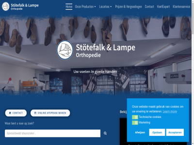 accepter adequat afsprak afwijz bedrijfsvideo bekijk bent betrouw contact cookies duidelijk ervar facebok gebruik goed hal hand helder hom hulpmiddel inhoud instagram jarenlang kijkj klant klantenservic kwaliteit laatst lamp learn locaties maakt mak market maximal meest mor nem nieuw onlin onz opslan orthopedie past policiy prijz privacy product realister recensie schrijv situatie spring stotefalk team technisch vakmanschap verbeter vergoed verwacht voet voetexpert war websit werkplat wij zoek
