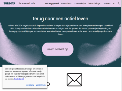 0377 06 10 13 155a 2024 2943 56 6374ac 73 81 94676984 accepter actief adres afsprak akkoord analyser begeleid behandel beter beweg bijdrag btw cookiebeleid cookies dier dierenrevalidatie educatie eigenar ga gebruik gebruikt gedeeld gelov gezond googl help huisdier info@turbota.nl informatie jong kennis klik kliniek kvk landgraf lev levenskwaliteit lever mak mat nl005099868b12 nl10 nummer onz opgericht ouder passie person plezier rabo rabobank revalidatie richt services sit sterker tariev terug turbota vanuit verker vogelzankweg vrijer we weiger werkwijz zorg zowel