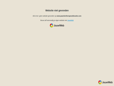 404 bouw eenvoud eig error gevond jouwweb websit www.paardentherapeutdieuwke.com