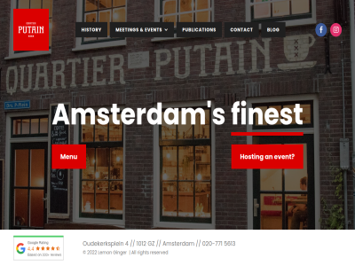 -771 020 1012 2022 4 5613 all amsterdam an and blog breakfast brunch contact event finest ginger gz history hosting lemon meeting menu oudekerksplein publication reserved restaurant right s