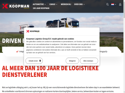 -22 1 100 1918 1923 2 2026 21 24 9351 actief advertenties adverter analys analyser ass automotiv autotransport b.v balan basis bedrijf bedrijfsvoer beheers beheerst belangrijk benelux best beter bied bod by cargo central combiner commitment complet contact content cookies copyright dag de dedicated del delivery detail dienst dienstverlen dienstverlener disclaimer distributie doorlooptijd drijft driv duurzam duurzamer eck een eigenar elektrisch elk emissies ensched evenal exclusief familiebedrijf functies gat gebruik gecombineerd gegeven gekom generatie genoeg gev gezond goed grep groei groninger group hand hiker hst ieder impact informatie integral international introductie inzet jar klant kondigt koopman koopmantransmission.nl korter kost lading lager led leefbar lek lelystrat les leveringsvoorwaard logistic logistiek loss maakt marker market markt media mee men mens milieu moderner mvo nam national nederland nieuw oktober ondernem ondernemingsprijs ontwikkel onz oploss opslag overnam partner peopl per personaliser planet positie pre pre-delivery privacy professionaliser profit realiser remarket rentmeester report resultat richting samenwerk scholt servic services sind sit slimmer sluyter social solid spedition-moehlmann.de stand stap strak sustainability toestan ton transmission transmission-led transmission-samenwerk transport tuss uitdag uitstral uur ve verander verantwoord verder vernieuwd vernieuwer vernieuwt versterkt verstrekt vertrouwd verzameld vier vijf vijfd voel voertuig volgend voortdur vooruitstrev vormt waardeket wagenpark warehous we websites websiteverker weert weg weiger werk werkenbijkoopman.nl werkgever wet wetron wij winnar zakelijk zet zodat zoetermer