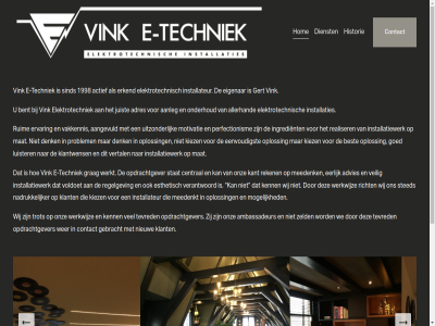 +31 0 18 1998 28 2841 39 54 6 aangevuld aanleg actief adres advies allerhand ambassadeur bent best brandtstrat burgemeester central contact denk dienst e e-techniek eenvoudigst eerlijk eigenar elektrotechniek elektrotechnisch erkend ervar esthetisch gebracht gert goed grag historie hom info@vinketechniek.nl ingredient installateur installaties installatiewerk juist kant kenn kiez klant klantwens luister mat meedenk meedenkt mogelijk moordrecht motivatie nadrukkelijker nieuw onderhoud onz opdrachtgever oploss perfectionism problem realiser regelgev reken richt ruim sind stat sted techniek tevred trot uitzonder vakkennis veilig verantwoord vertal vink voldoet we wer werkt werkwijz wij xb zeld