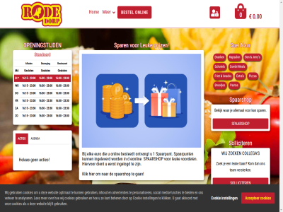 0 0.00 00 1 15 16 23 30 accepter acties advertenties afhal agenda akkoord allemal analyser ban beher bekijk besteedt bestel bestell bezorg bied blijft broodjes cafetaria collega combi cookie cookies d deventer di dient do dorp drank eerst elk eonlin eten euro extra friet functies gan gat gebruik geslot helas hiervor hom ingeleverd ingelogd inhoud instell jerry kapsalon klik kom kunt les leuk ma meal media media-functies officiel onlin ontvangt onz openingstijd optimal pastas personaliser pizzas prijz restaurant rod s schotel snack snel social solliciter spaarpunt spaarshop spar standaard team thuisbezorgd verker versterk voordel vr war websit wij wo za zoek