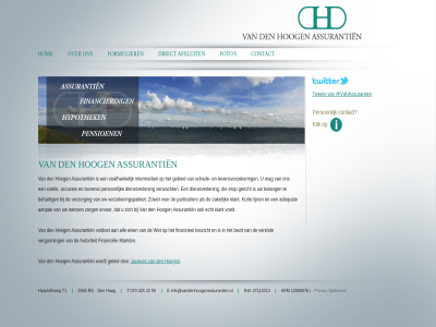 070 12006076 22 2565 27113313 325 55 71 afm afsluit assurantien contact den direct e formulier foto geleid hag hog hom hyacinthweg info@vandenhoogenassurantien.nl jacques kvk privacy rg s statement t twet vdhassurantien