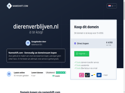 /maand 0 1.650 2024 4.950 aangebod ab accepter adventur afwijz akkoord all allen an analys b.v bedrag beher betal bezoeker bv cookiebeleid cookies dan.com dienst dierenverblijven.nl disclaimer domein domeinnam eenvoud eigendomsoverdracht engel ervor essentiel functionaliteit ga gebruik gebruiksvoorwaard gebruikt gedoe gegeven gratis huurkop informatie kies klik kop kopersbescherm leas maakt mak makkelijk manier mogelijk nederland noodzak omgang ondersteun onz overdracht pagina person privacybeleid product programma reclam reserved right simpel siteoverzicht snell soort soortgelijk stem subsidiary technologieen tol transactie transactieondersteun undeveloped usd veilig verkop verloopt vertal verzamel volgend volled websit werkt wij wilt zorg