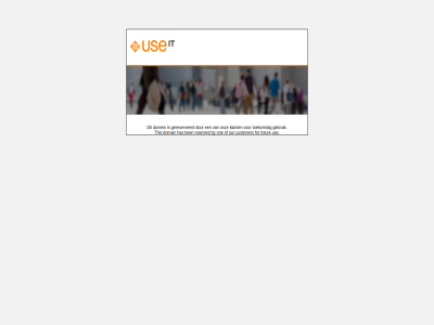 ben by claimed customer domain domein for futur gebruik gereserveerd has klant one onz our reserved this toekomst use