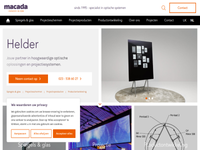 +31 0 023 17 1995 20 2023 2024 2025 2026 2071 21 23 27 538 6 60 6027 aanpass aanschaf accepter advertentie advertenties afgerond afsprak afwijz analyser april b.v bedrijfsgegeven blijf brow browse-ervar cas charg cnc colofon contact cookies copyright december desalniettemin disclaimer donderdag download drug drukt elk elkar email ervar expertis fog fresiastrat fysiek gat gebruik generatie gepersonaliseerd gerealiseerd gev glas glasbewerkingscentrum grot hag helder help hoogt hoogwaard implementaties info info@macada-innovision.nl inhoud innovatie innovatief innovatiev innovision jouw klik kunstproject kwaliteit laatst les maart maatwerk macada mei meld musea my nem nieuw nieuwsbrief nl noord nou nv offert ontdek onz opend oploss optisch partner pek portfolio precisiebeur privacy productontwikkel project projectie projectieproduct projectiescherm projectiesystem santpoort santpoort-noord serendipiteit sind sitemap sneak specialist spel spiegel stemt succesvol system technisch technologie tentoonstell terugbelactie toeval toewijd toont uk verbeter verker vervull vind waarder war we websit wen wer wij zien zin zoek zoekmachin zomer