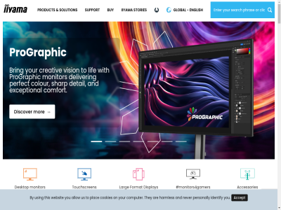 accept accessories allow and are bring buy by colour comfort computer cookies creativ deliver desktop detail discover display english exceptional format global harmles identify iiyama larg lif monitor monitors4gamers mor never on perfect personally plac product prographic sharp solution stories support they this to touchscren us using vision websit with you your