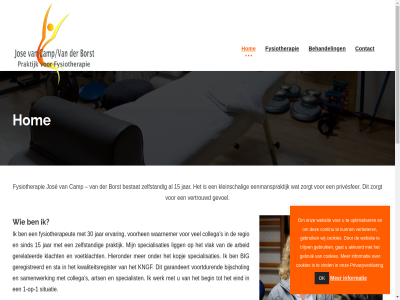 -1 1 15 2026 30 aandoen aanvull advies afsprak akkoord all allen arbeid arts basispakket basisverzeker bedrijv begin behandel behandelplan bekijk bent bestat betalingsvoorwaard big bijna bijschol blijv borst camp chronisch collega contact continu contractafsprak cookies dient direct disclaimer eenmanspraktijk eind en/of ervar fysiotherapeut fysiotherapie fysiovergoed garandeert gat gebruik geldt geregistreerd gerelateerd gevoel goed hen hieronder hieruit hiervor hom huis huisart indien informatie informer inloopspreekur jar jos klacht kleinschal kngf kom kopj krijgt kunt kwaliteitsregister ligg lijst locatie mag mak medewerker mogelijk nodig nota ok onderzoek onz openingstijd opgenom optimaliser overleg overzicht pagina pakket per praktijk privacyverklar privesfer regio reken restitutiepolis rijksover s samenwerk sind situatie specialisaties specialist sta tariev telefonisch toegank verbeter vergoed vertrouwd verwijsbrief verzeker verzekerd vind vlak voetklacht voldoen volgend voorhen voortdur vrag waarnemer wachtlijst wanner websit wel werk werknemer werksituatie wij zelfstand zie zorgt zorgverzekerar