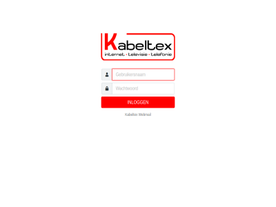 inlogg kabeltex webmail welkom
