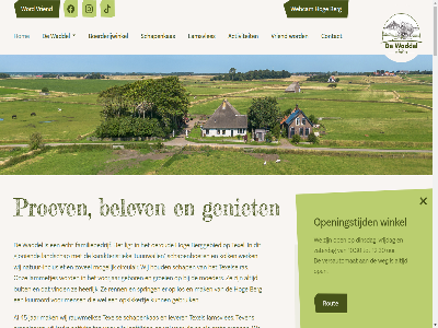 +31 0 10.30 12.30 1791 2026 222 322 337 4 45 aanbod acht achtdel activiteit all allerlei ark bakker barbecue bekend bekijk bel belev bent bereid berg berggebied bezoek bloed boek boer boerderijwinkel boschma buit burg circulair contact cookies culinair den design dinsdag docuserie dodo.nl doorgat draait echt egg eitjes en erfgoed ermee ervan ervor familiebedrijf fod fotografie gan gebor gebruik gedeelt gehel gemaakt generaties geniet genoeg gertha gev gewon glooiend goenga grag gren groei groep grot handzam hannek hart heerlijk hog hom houd huis hulpvrag iederen inclusief info@dewaddel.nl instemt jam jar jou kaasj karakteristiek kas ker klein knapzaktocht kolk kop krijg kunt kuuroord lammer lammerij lammetjes lamsvles landschap lang leeftijd leerzam les leuk lev lever ligt lj los lunch mail mak media mee mei melk mens moeder mogelijk natur natuur-inclusief nem nodig o.a oeroud ok oktober ondersteunt ontwerpt onz opdracht open opengesteld openingstijd opgenom opkikkertj organiser oven pan pas porties privacyverklar proev proeverij programma publiek ras rauwmelk recept renn roeper rondleid rout s sam schap schapenbedrijf schapenboer schapenboet schapenkas schapenvacht siem sit slachtbedrijf slagerij slow smak snel soepel spring stagiaires stapelgek stukj tech teven texel tijden tijdschrift traditionel tuunwall tv tv-programma uitleg uniek uur verhal verkop verkrijg versautomat vertell vind vlaander voer volg volop voorjar vrag vriend vrijdag vrijwilliger vvv waddel waddelworst war we webcam weg wel welkom werk wessel westergeest wij winkel word zaterdag zer zien ziet zit zoal zorg zovel zowel