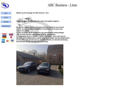 7 abc b.m.w bevat busines dienst etc europa extra hel hog limo long menu mercedes o.a onz series vaandel verzorgd viano wagenpark welkom