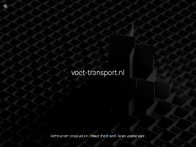 an back check coming construction for pleas re son under updat voet-transport.nl we